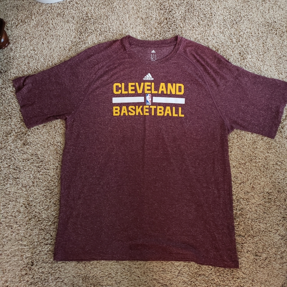 Cleveland Cavs Adidas Climalite on-court shirt